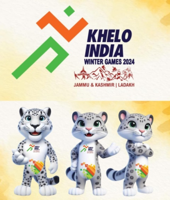 Logo and Mascot for Khelo India Winter Games 2024 Launched