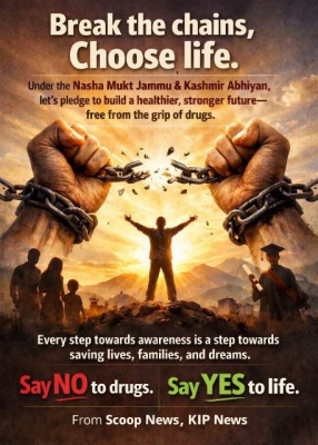 Say NO to drugs. Say YES to life.